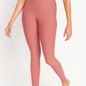 Old Navy PowerSoft Leggings size Large Mauve